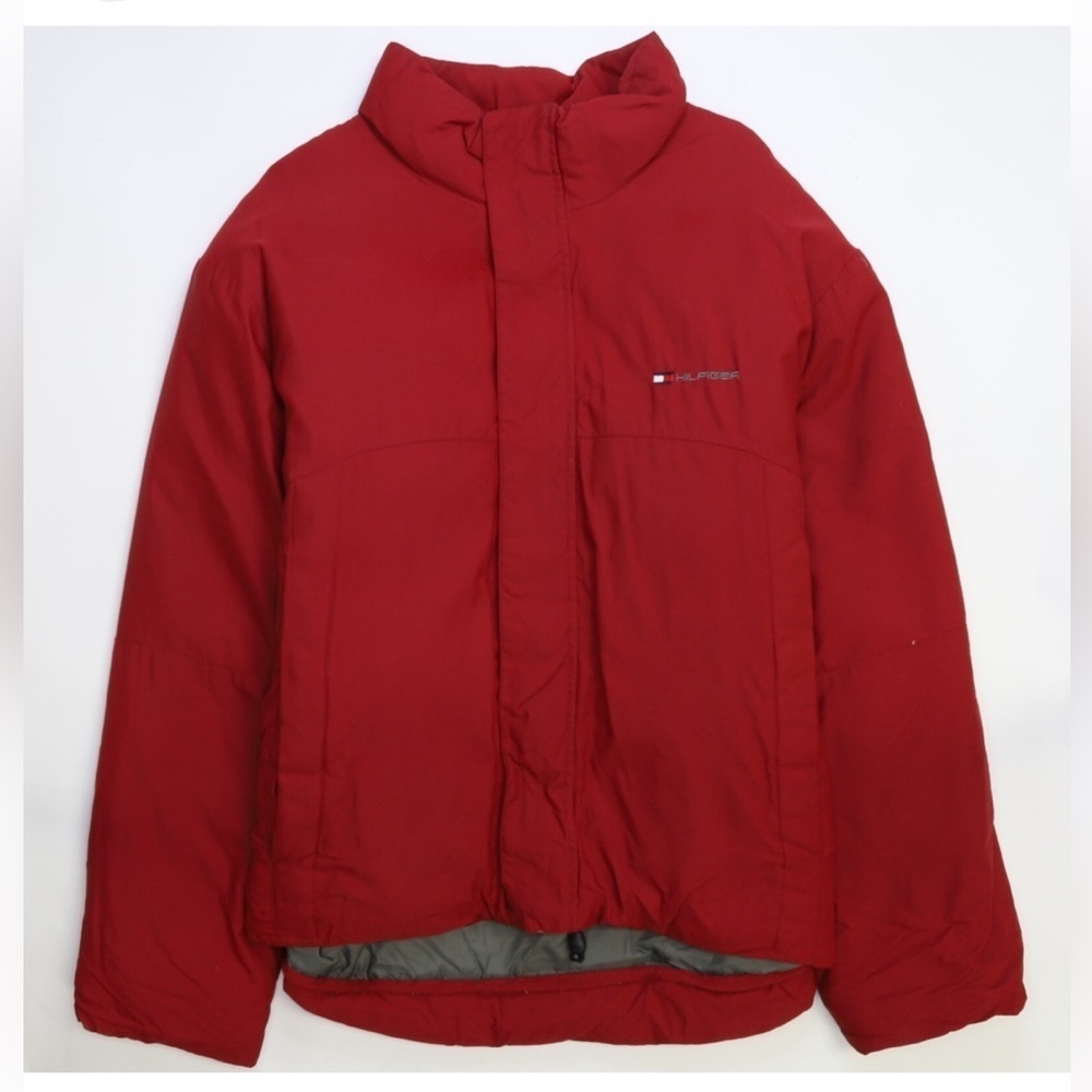 Vintage Tommy Hilfiger Red Insulated puffer Jacket